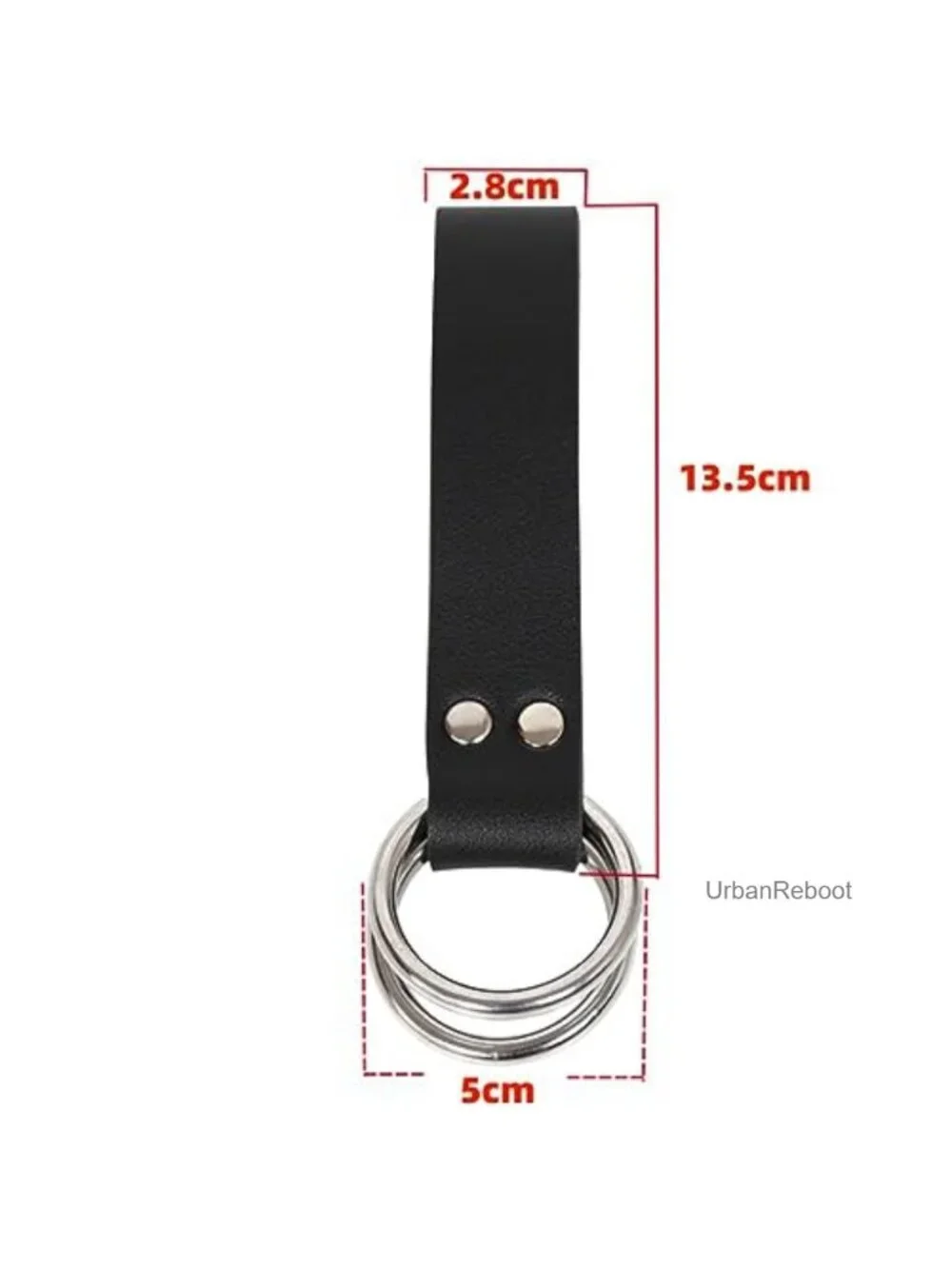 Medieval Belt Skirt Hikes Double Ring Faux Leather Renaissance Waistband